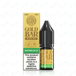 Gold Bar Salts Watermelon Ice Nic Salt